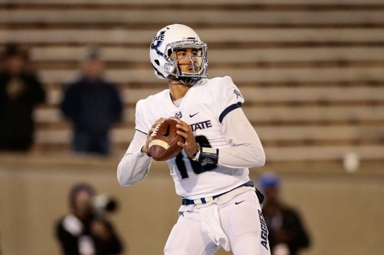 NCAA Football: Utah State at Air Force