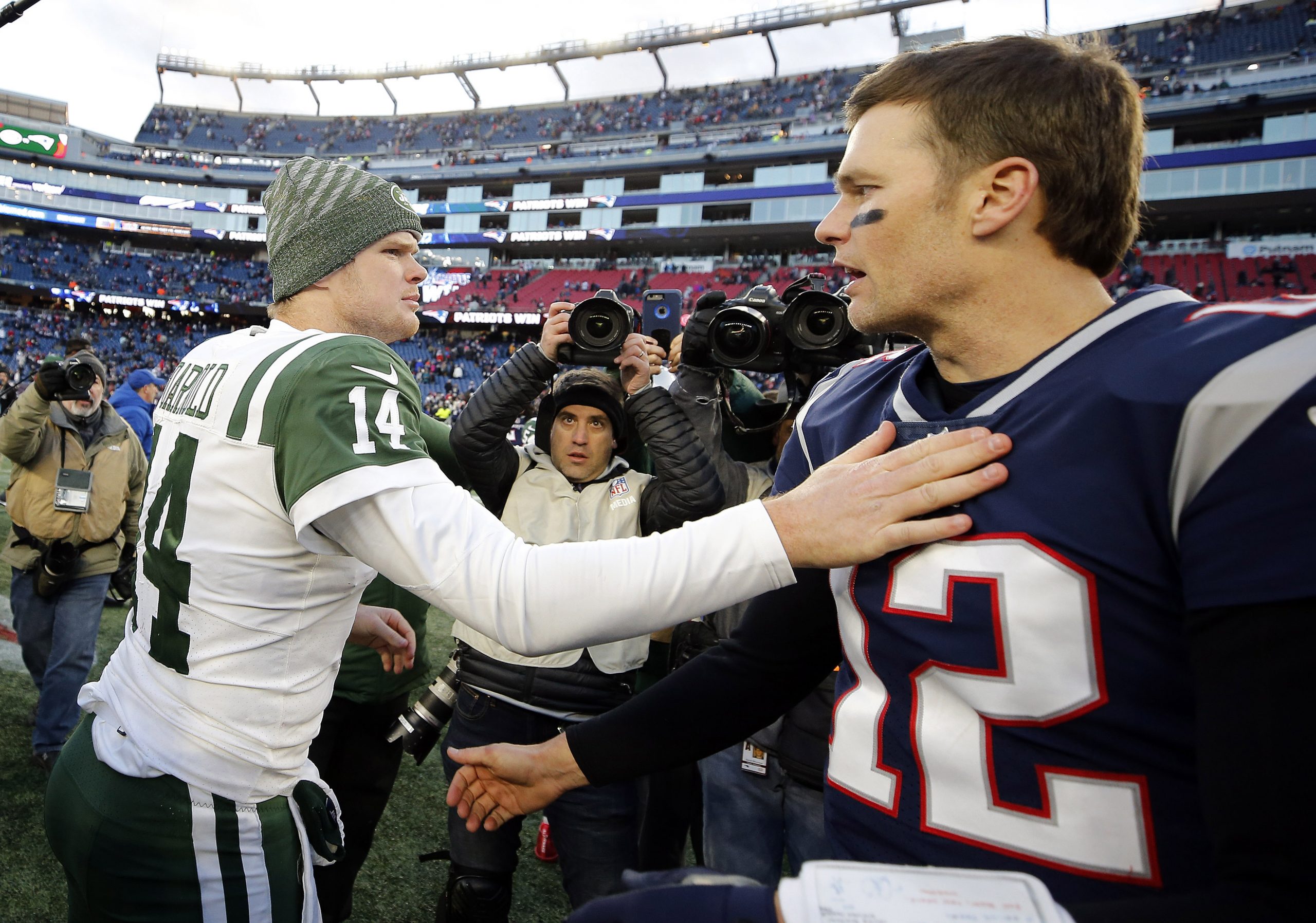 NFL: New York Jets at New England Patriots