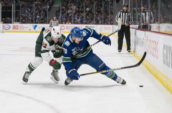NHL: Minnesota Wild at Vancouver Canucks
