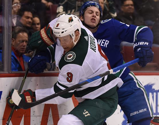 NHL: Minnesota Wild at Vancouver Canucks