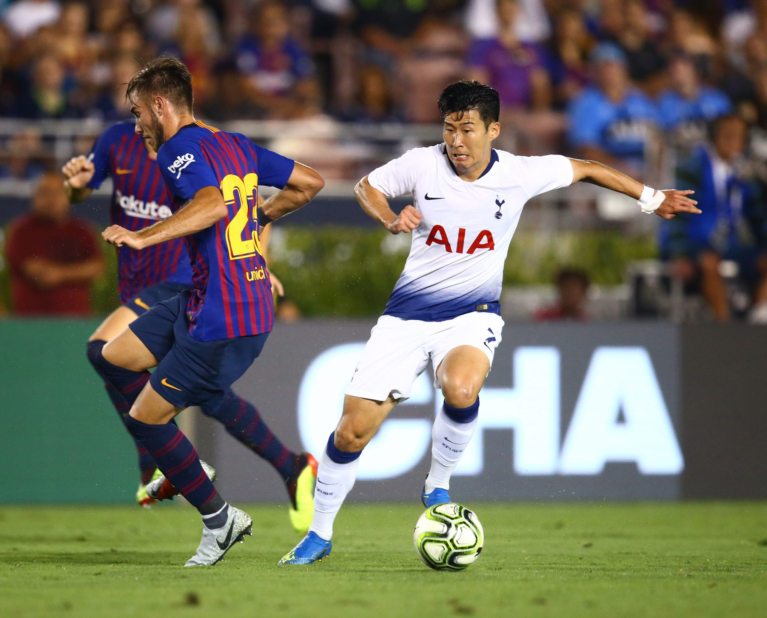 Soccer: International Champions Cup-FC Barcelona at Tottenham Hotspur
