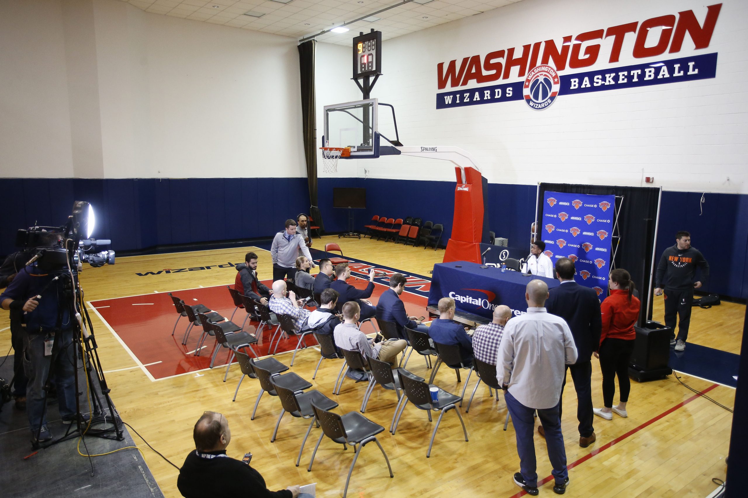 NBA: New York Knicks at Washington Wizards