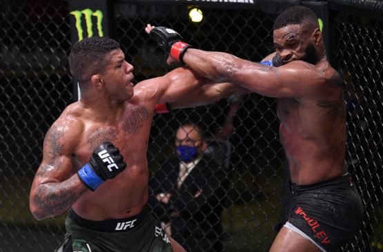gilbert burns tyron woodley
