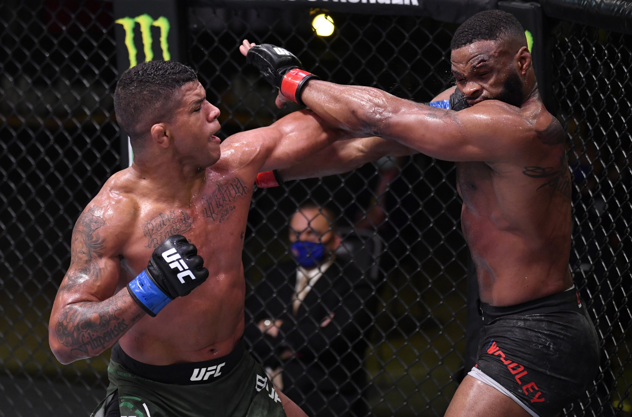 gilbert burns tyron woodley