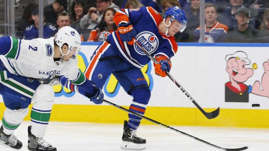 NHL: Vancouver Canucks at Edmonton Oilers
