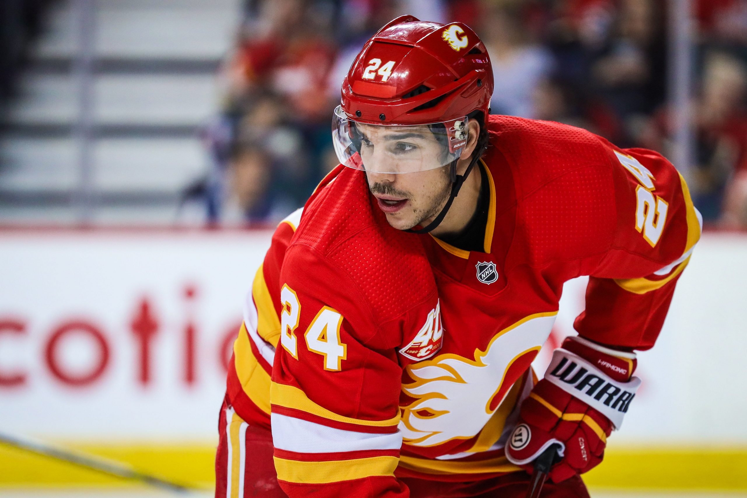 NHL: New York Rangers at Calgary Flames