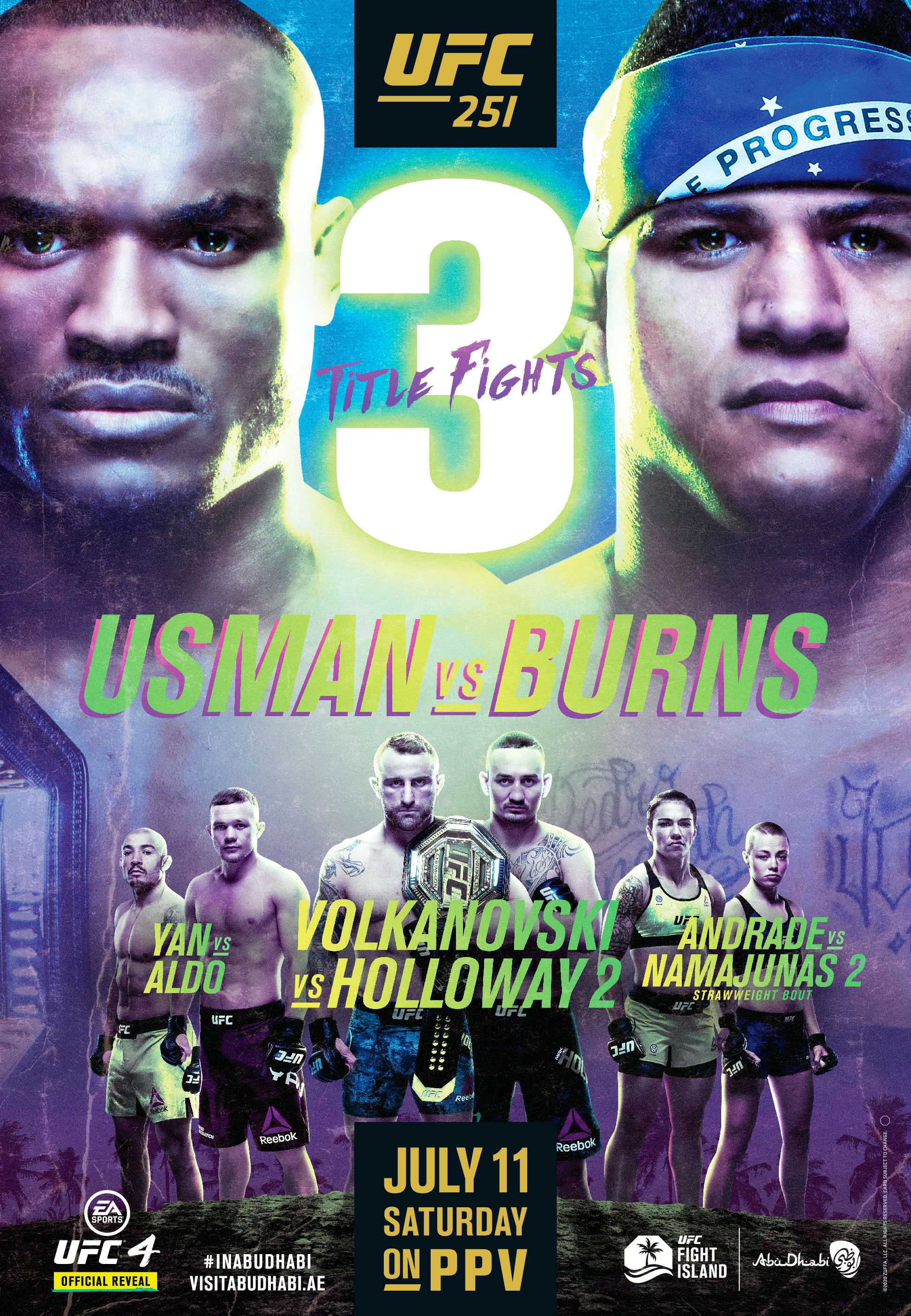 UFC251poster
