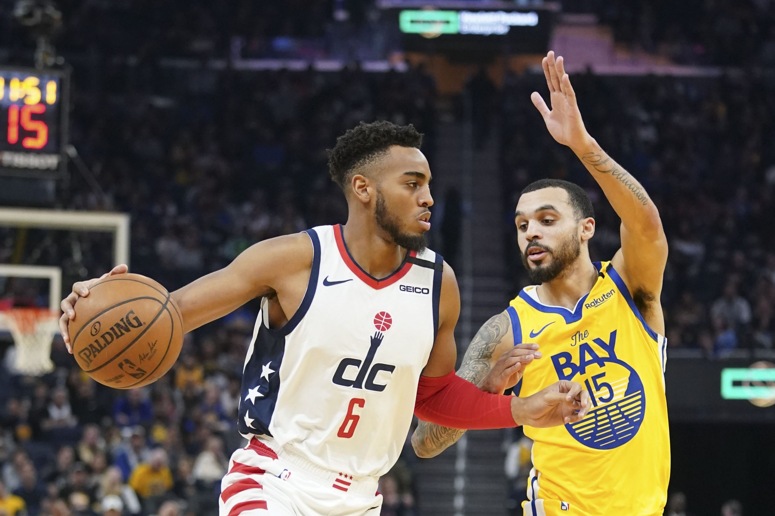 NBA: Washington Wizards at Golden State Warriors