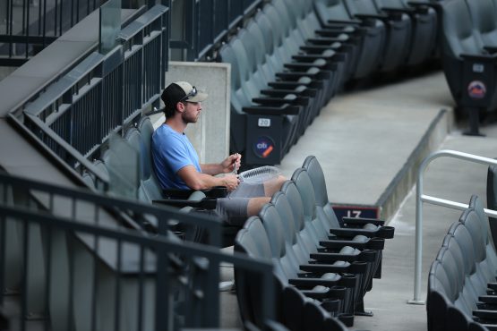 MLB: New York Mets-Workouts