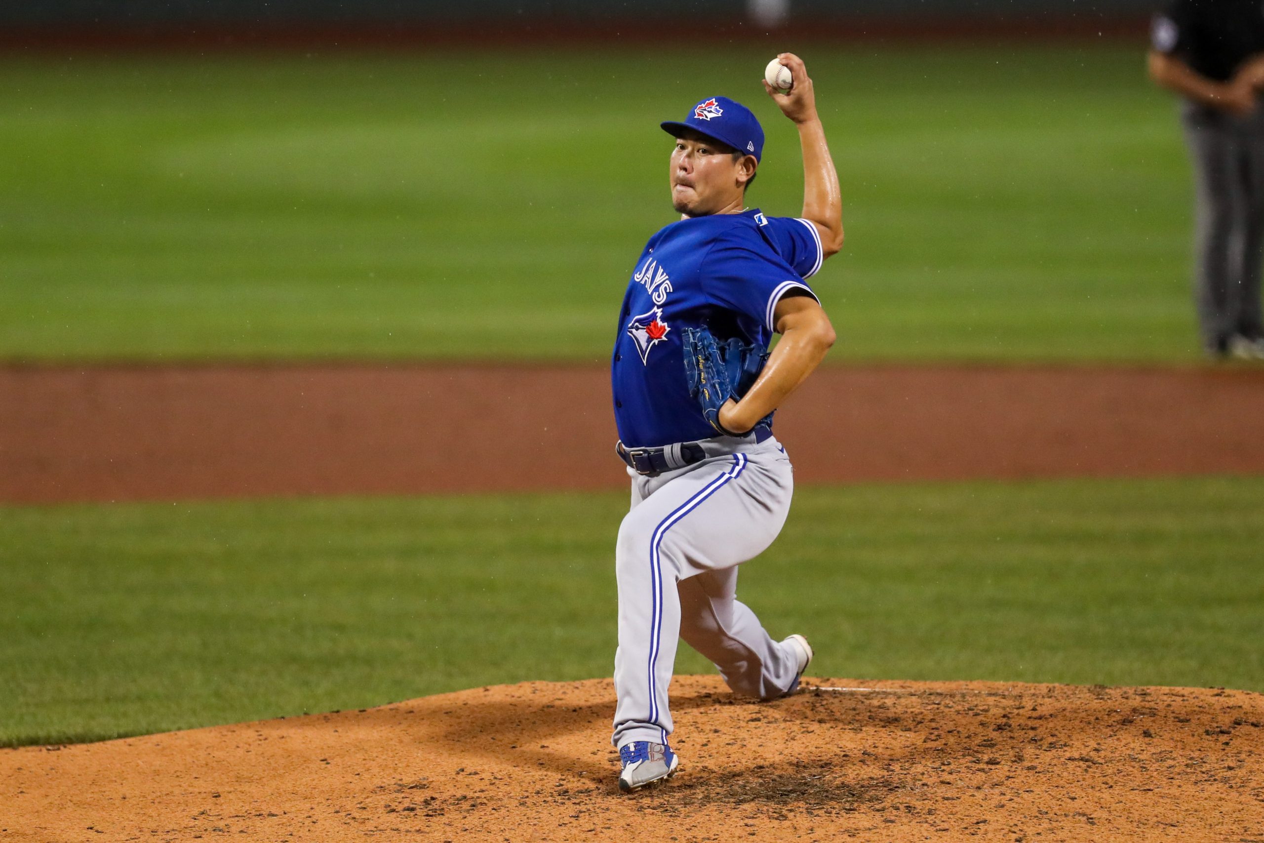 MLB: Exhibition-Toronto Blue Jays at Boston Red Sox