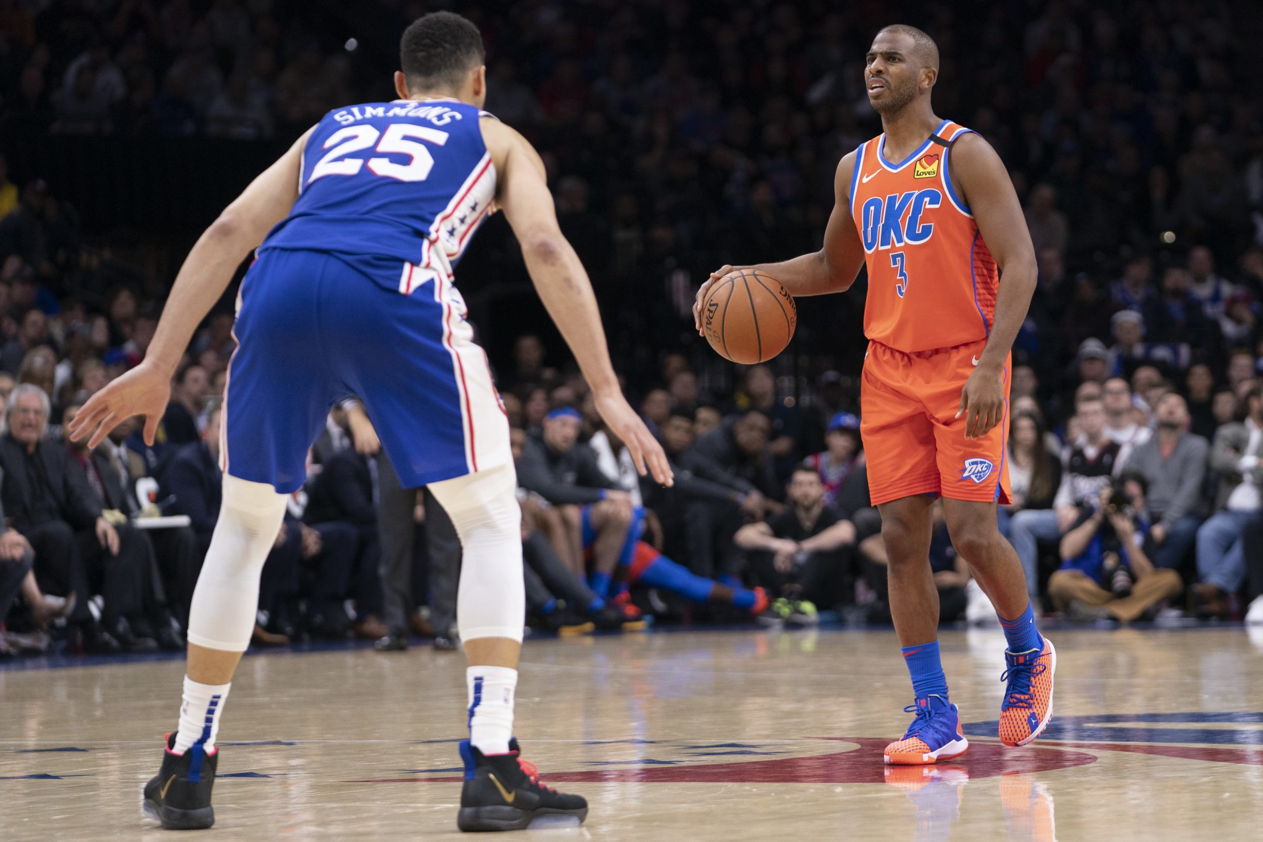 Oklahoma City Thunder v Philadelphia 76ers