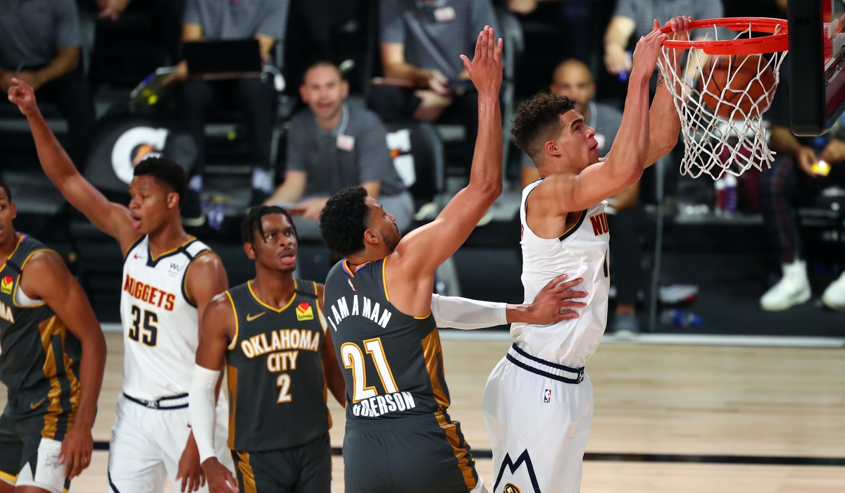 NBA: Denver Nuggets at Oklahoma City Thunder