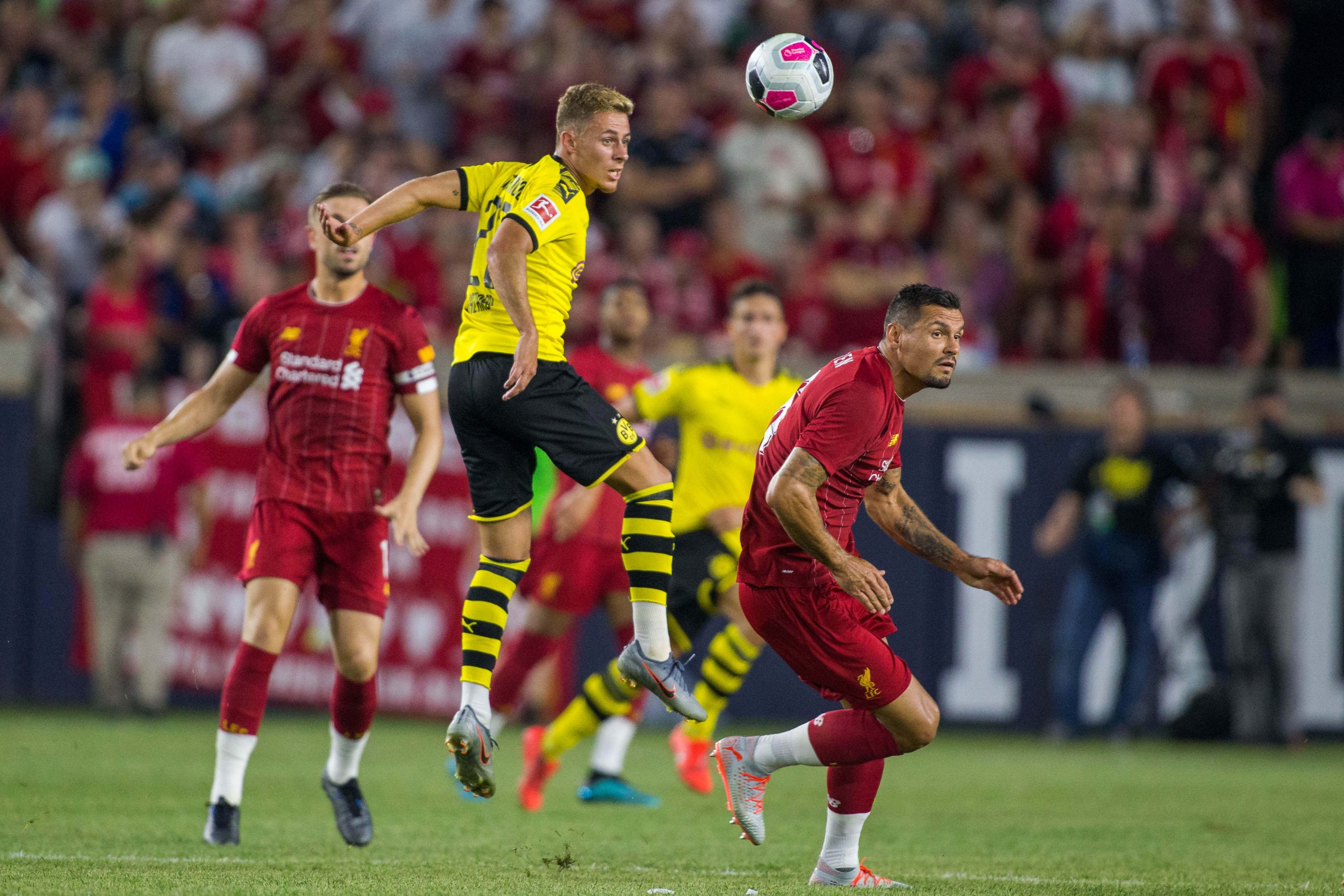 Soccer: Borussa Dortmund at Liverpool
