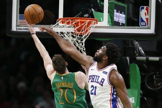 NBA: Philadelphia 76ers at Boston Celtics