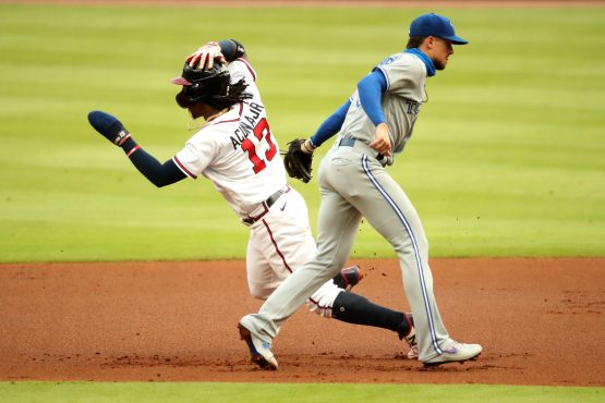 MLB: Toronto Blue Jays at Atlanta Braves