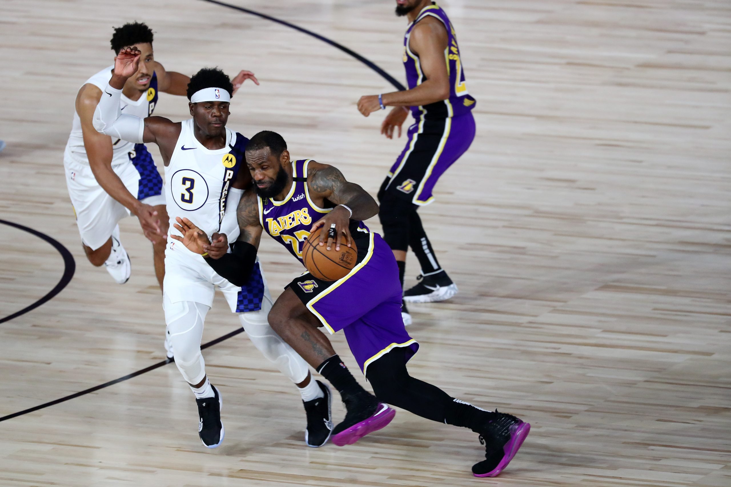 NBA: Los Angeles Lakers at Indiana Pacers