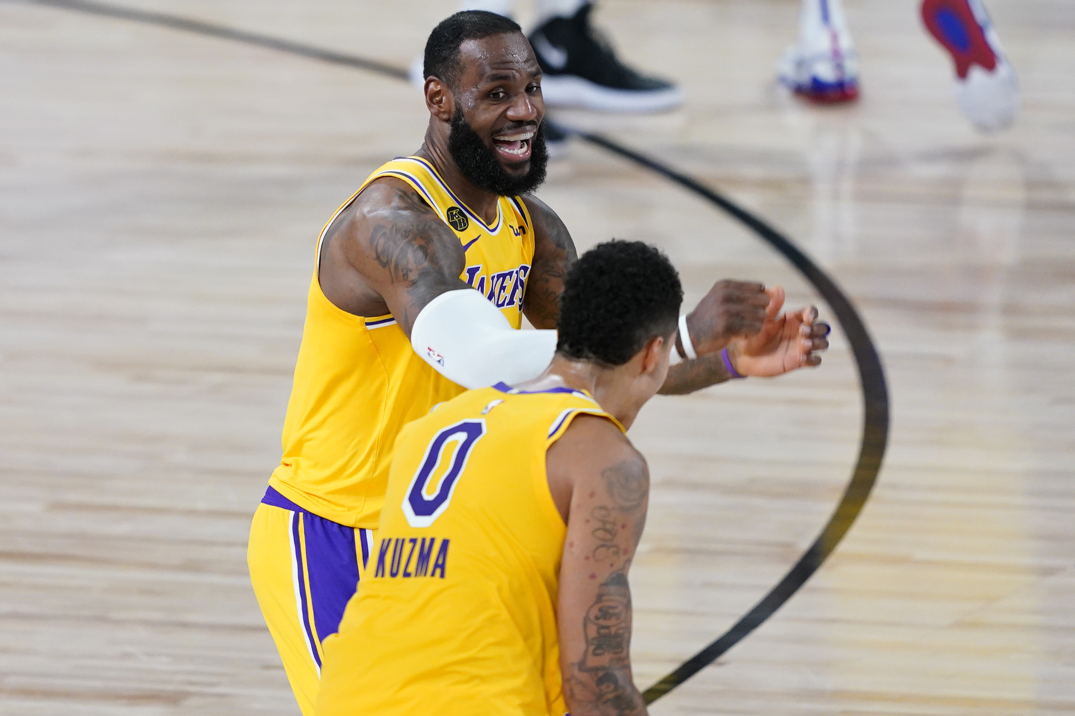 NBA: Denver Nuggets at Los Angeles Lakers