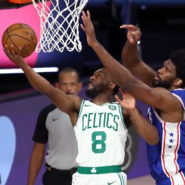 NBA: Playoffs-Boston Celtics at Philadelphia 76ers