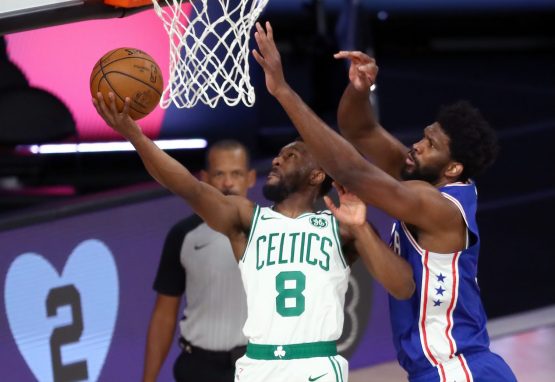 NBA: Playoffs-Boston Celtics at Philadelphia 76ers