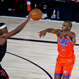 NBA: Playoffs-Oklahoma City Thunder at Houston Rockets