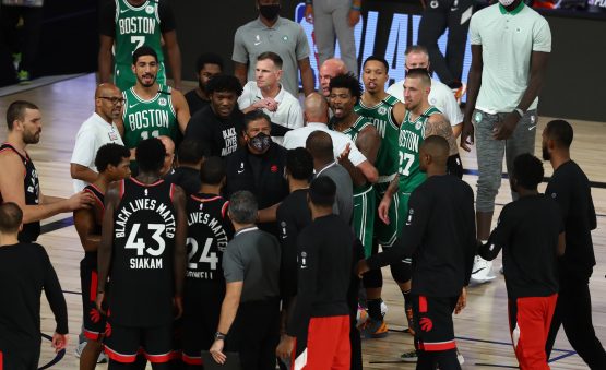 NBA: Playoffs-Toronto Raptors at Boston Celtics