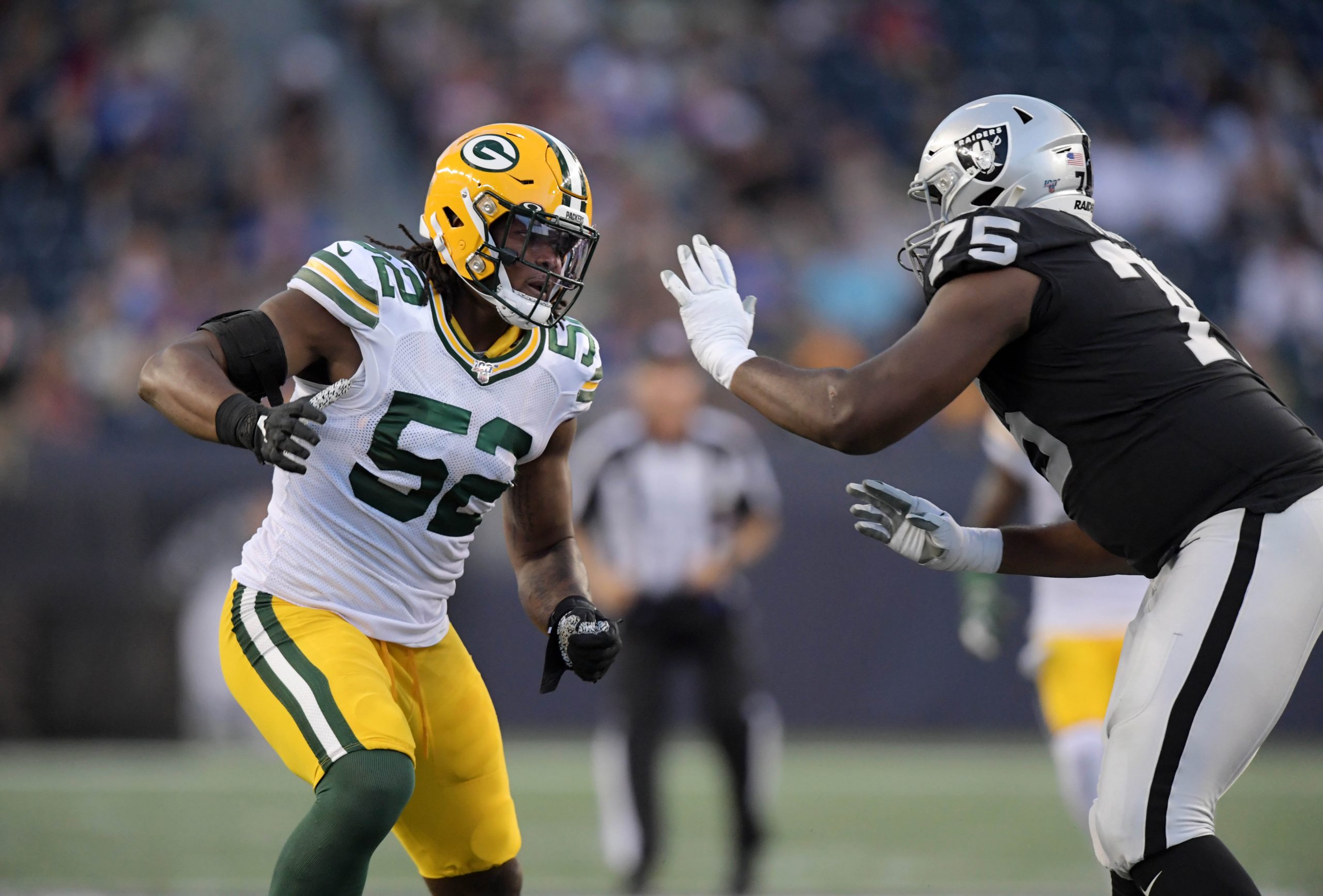 NFL: Preseason-Green Bay Packers at Oakland Raiders