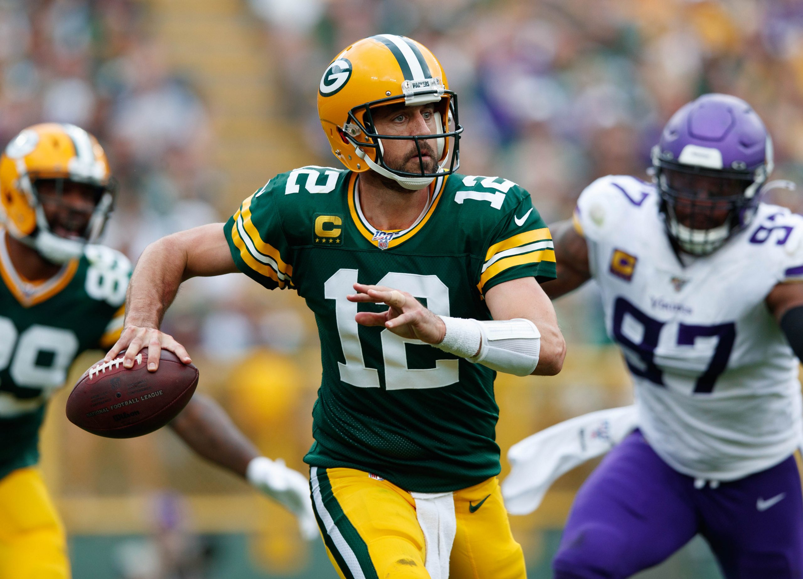 NFL: Minnesota Vikings at Green Bay Packers