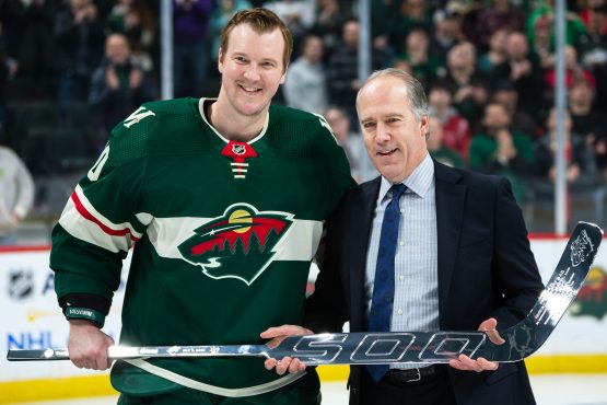 NHL: Calgary Flames at Minnesota Wild