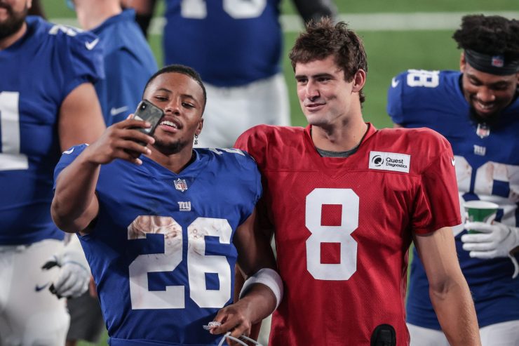 NFL: New York Giants Blue-White Scrimmage