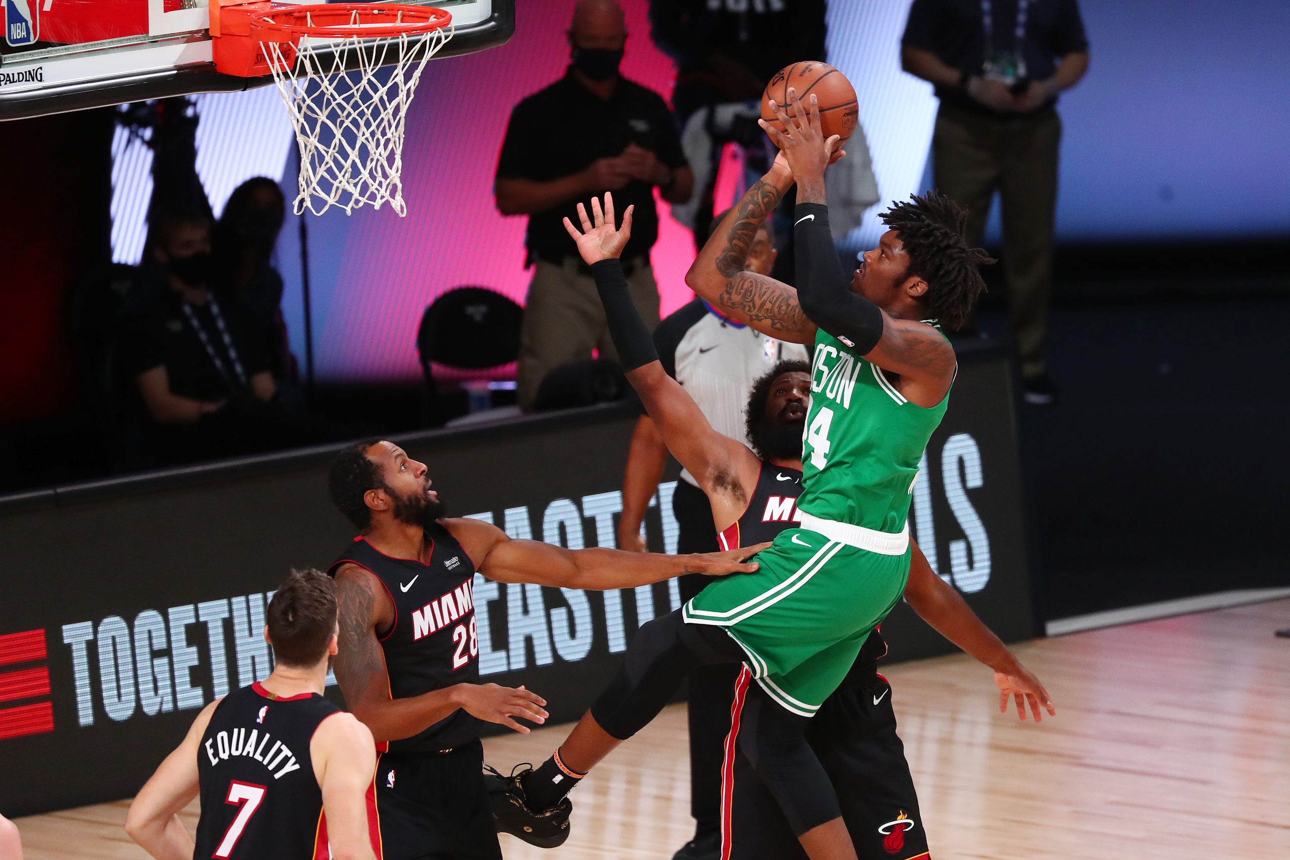 NBA: Playoffs-Boston Celtics at Miami Heat