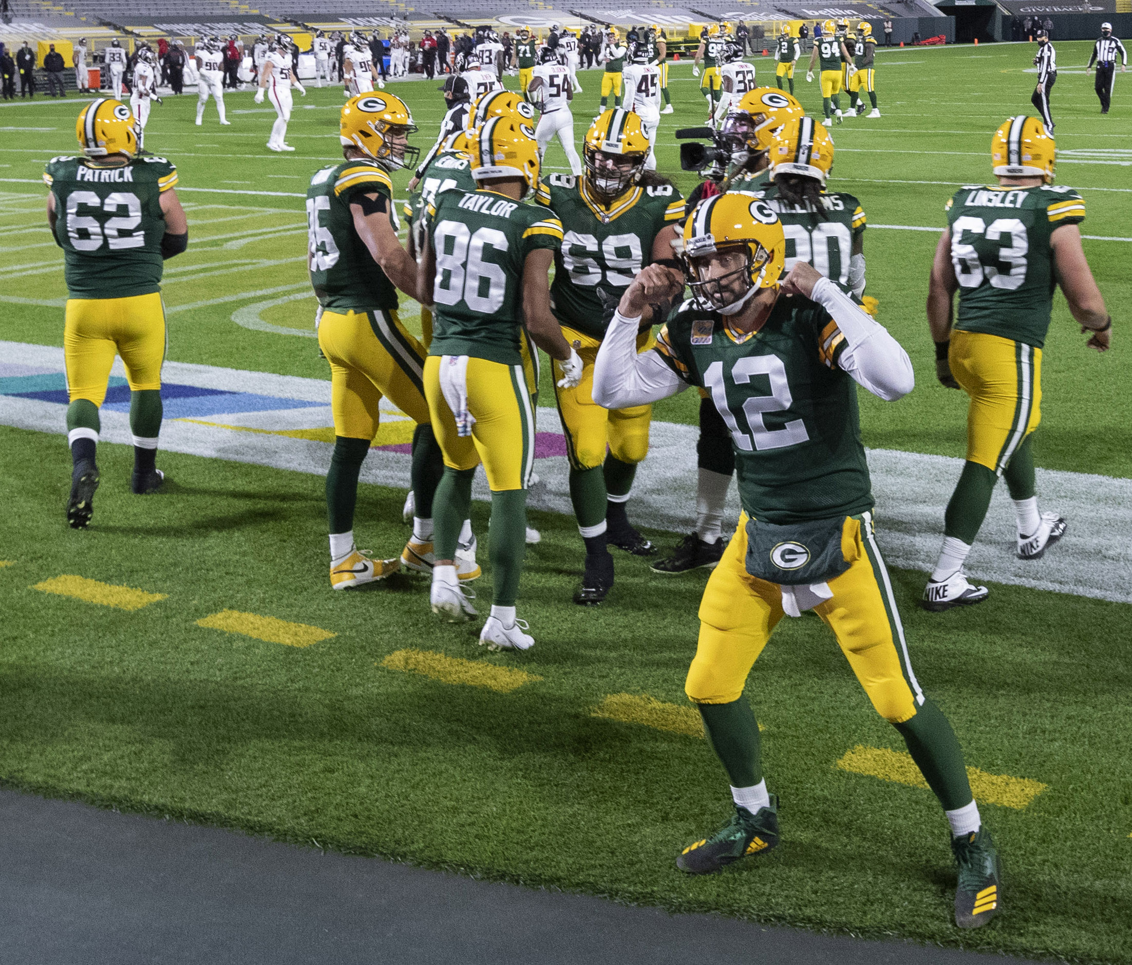 NFL: Atlanta Falcons at Green Bay Packers