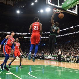 NBA: Philadelphia 76ers at Boston Celtics