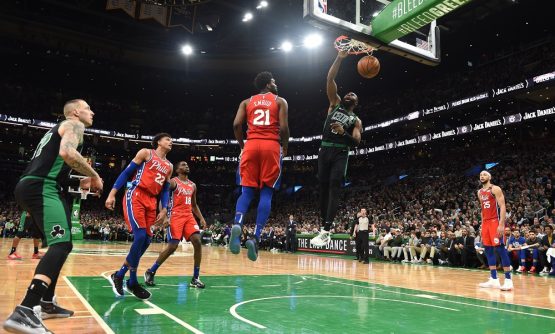 NBA: Philadelphia 76ers at Boston Celtics