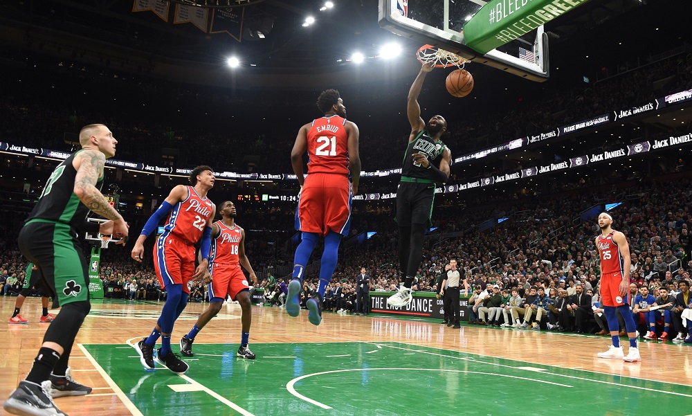 NBA: Philadelphia 76ers at Boston Celtics