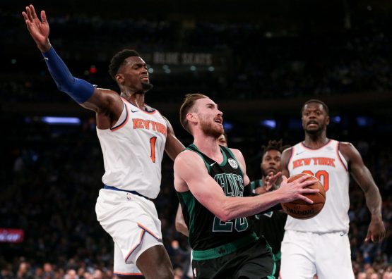 NBA: Boston Celtics at New York Knicks