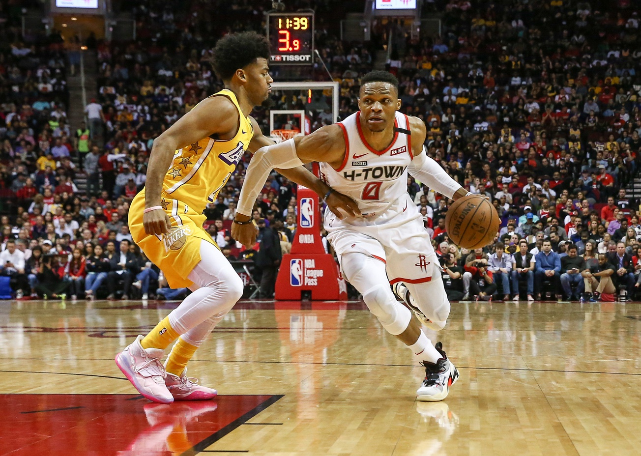NBA: Los Angeles Lakers at Houston Rockets