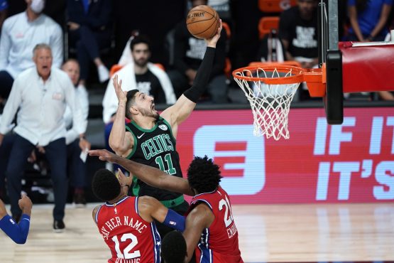NBA: Playoffs-Philadelphia 76ers at Boston Celtics