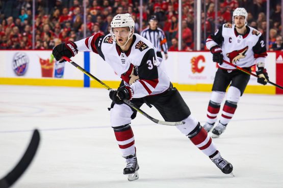 NHL: Arizona Coyotes at Calgary Flames