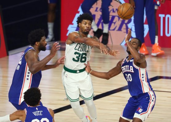 NBA: Playoffs-Boston Celtics at Philadelphia 76ers