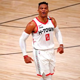 NBA: Playoffs-Houston Rockets at Los Angeles Lakers