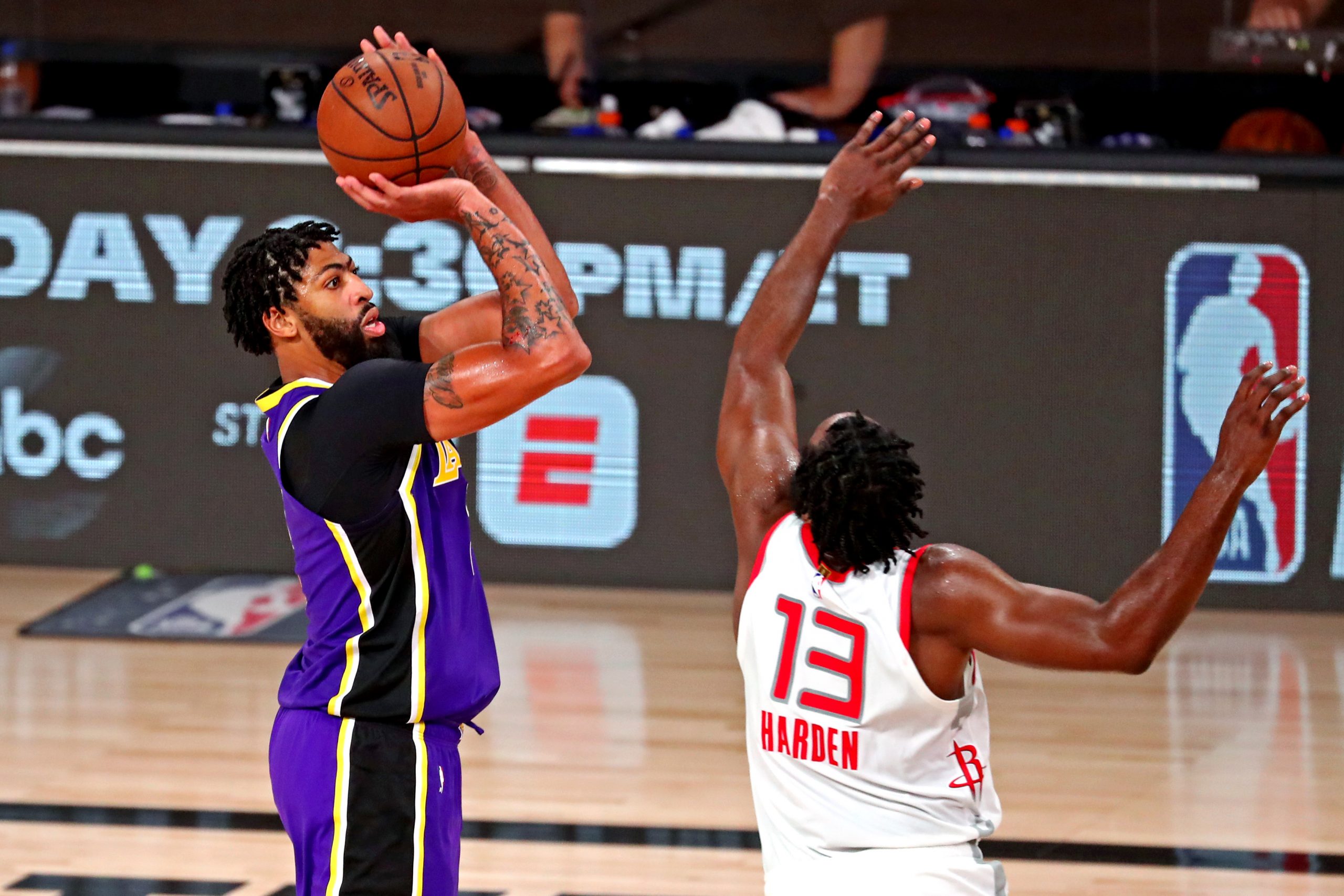 NBA: Playoffs-Houston Rockets at Los Angeles Lakers
