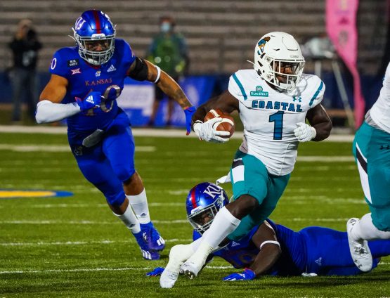NCAA Football: Coastal Carolina at Kansas