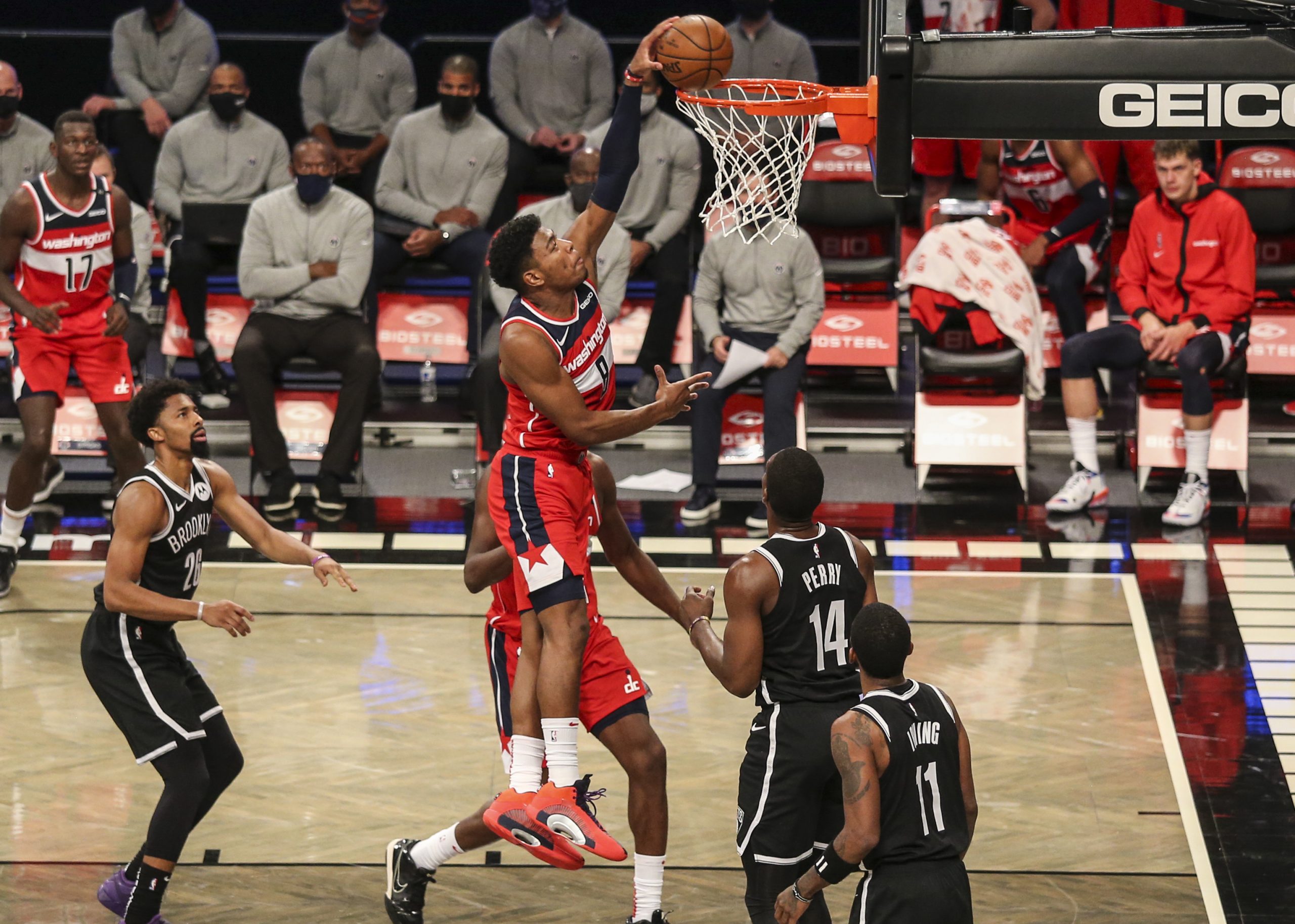 NBA: Preseason-Washington Wizards at Brooklyn Nets