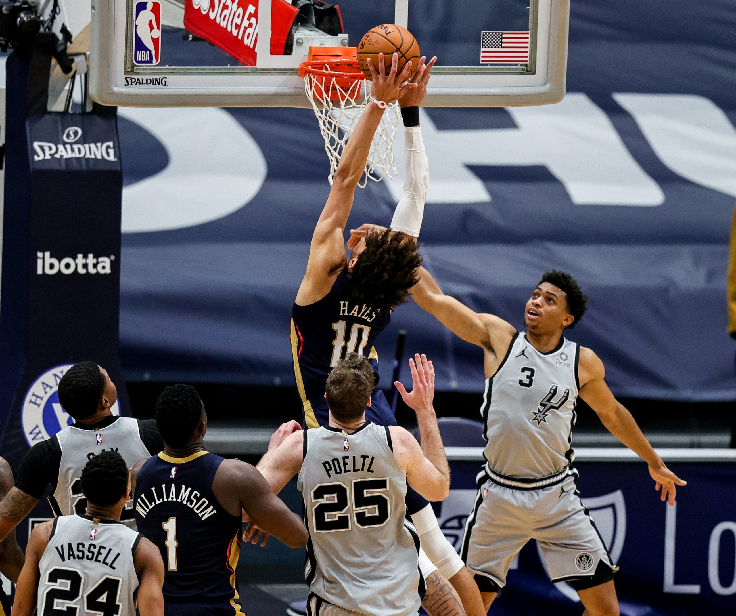 NBA: San Antonio Spurs at New Orleans Pelicans