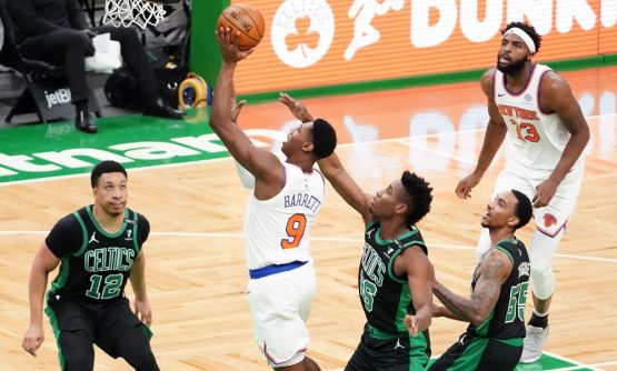 NBA: New York Knicks at Boston Celtics