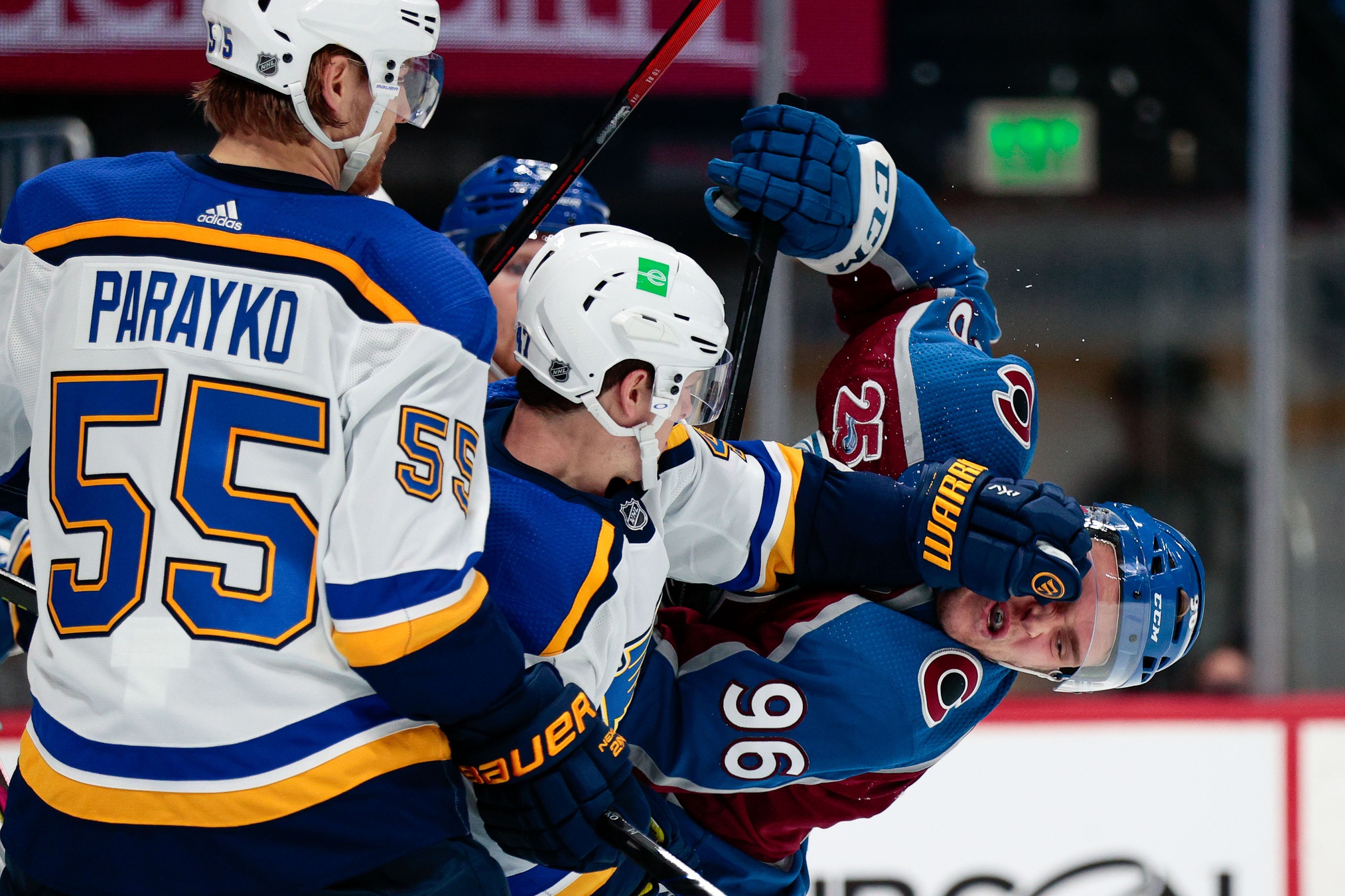 NHL: St. Louis Blues at Colorado Avalanche