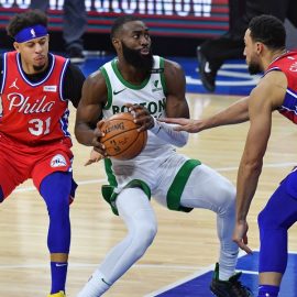 NBA: Boston Celtics at Philadelphia 76ers