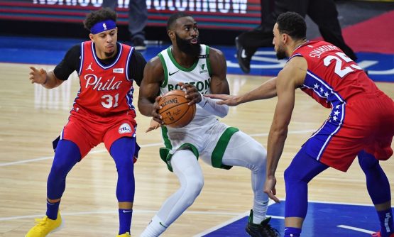 NBA: Boston Celtics at Philadelphia 76ers
