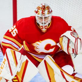 NHL: Vancouver Canucks at Calgary Flames