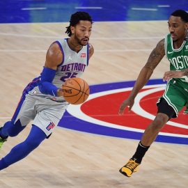 NBA: Boston Celtics at Detroit Pistons